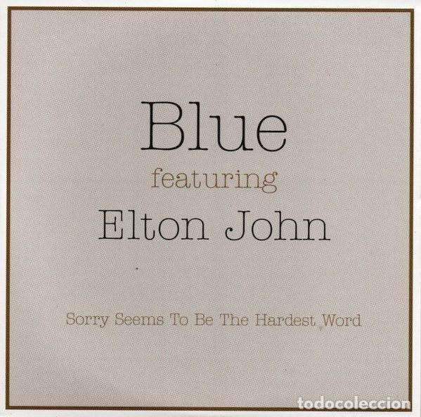 Musik-CDs: Blue Featuring Elton John &ndash; Sorry Seems To Be The Hardest Word (CD, Innocent Sincdj 43)