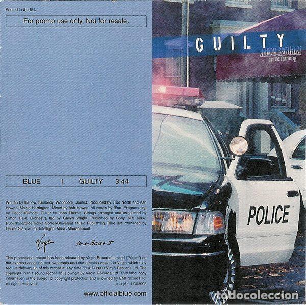 CDs de m&uacute;sica: Blue &ndash; Guilty (CD, Innocent sincdj51) - Foto 2