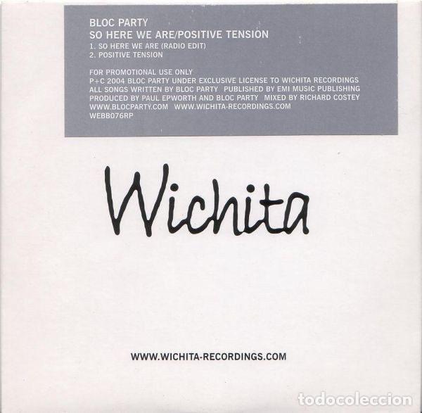 Music CDs: Bloc Party &ndash; So Here We Are / Positive Tension (CD, Wichita WEBB076RP)