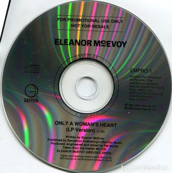 Music CDs: Eleanor McEvoy &ndash; Only A Woman's Heart (CD, Geffen Records EMPRO 1)