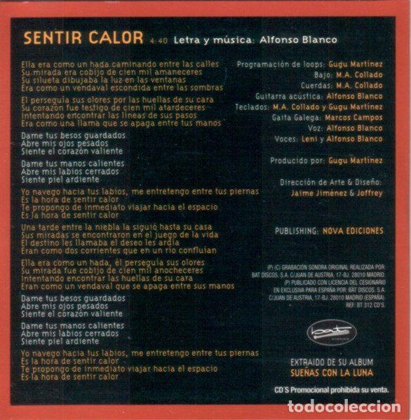 CDs de m&uacute;sica: Blanco &ndash; Sentir Calor (CD, Bat Discos S.A. BT 312 CDS) - Foto 2