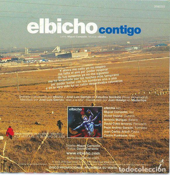 CDs de m&uacute;sica: elbicho &ndash; Contigo (CD, DRO DEW0303) - Foto 2