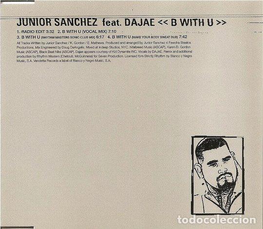 Musik-CDs: Junior Sanchez Feat. Dajae &ndash; B With U (CD, Vendetta Records VENCD 253 (CM))