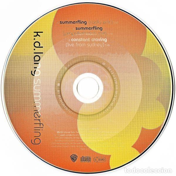 CDs de m&uacute;sica: k.d. lang &ndash; Summerfling (CD, Warner Bros. Records w528cd) - Foto 5