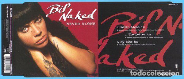 CDs de m&uacute;sica: Bif Naked &ndash; Never Alone (CD, Concrete 0086615CTR) - Foto 3