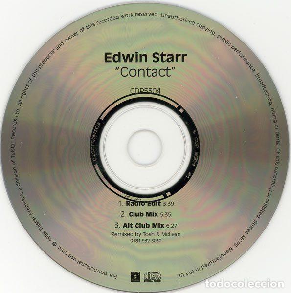 CDs de m&uacute;sica: Edwin Starr &ndash; Contact (CD, Telstar CDP5504) - Foto 1