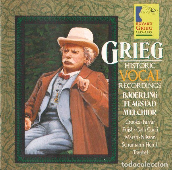 Musik-CDs: Grieg - Bj&ouml;rling, Flagstad, Melchior &ndash; Historic Vocal Recordings (CD, RCA Victor Gold Seal...