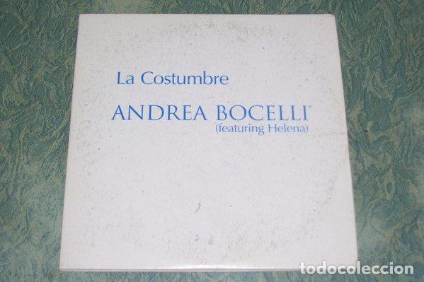 CDs de m&uacute;sica: Andrea Bocelli Featuring Helena &ndash; La Costumbre (L'Abitudine) (CD, Universal Music Argentina PRO1393)
