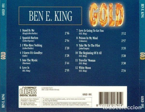 CDs de m&uacute;sica: Ben E. King &ndash; Ben E King Gold (CD, Gold GOLD 091) - Foto 2