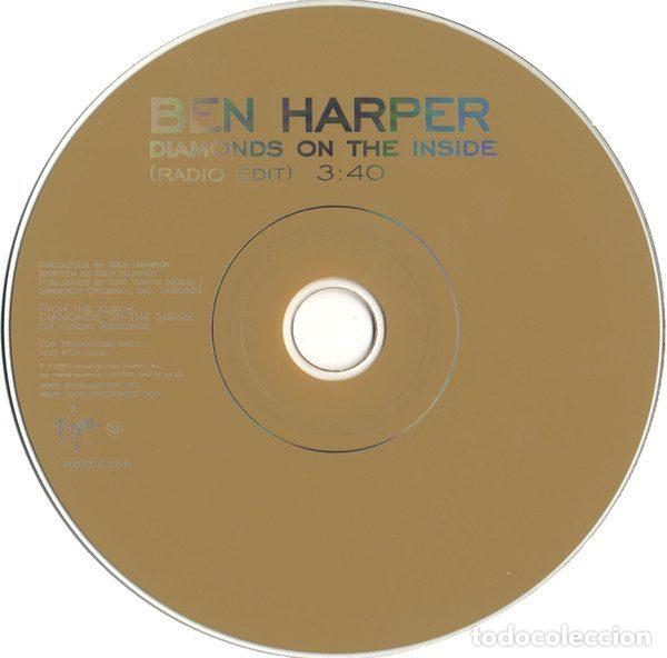 CDs de m&uacute;sica: Ben Harper &ndash; Diamonds On The Inside (CD, Virgin VUSCDJ266) - Foto 3