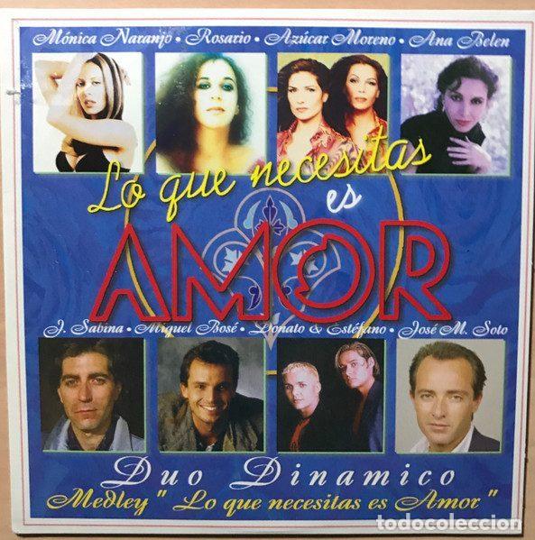 CDs de m&uacute;sica: D&uacute;o Din&aacute;mico &ndash; Medley Lo Que Necesitas Es Amor (CD, Epic SAMPCS 4994)