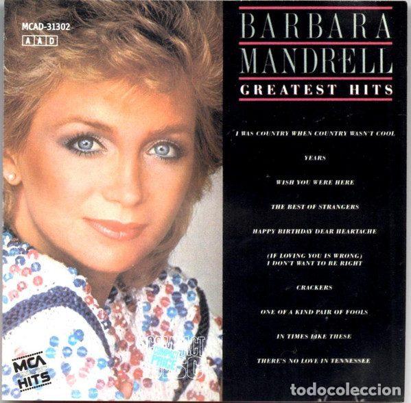 CD di Musica: Barbara Mandrell &ndash; Greatest Hits (CD, MCA Records MCAD-31302)