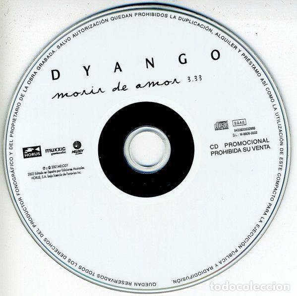 CDs de m&uacute;sica: Dyango &ndash; Morir De Amor (CD, Horus 8420920532665) - Foto 3