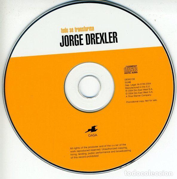 CDs de m&uacute;sica: Jorge Drexler &ndash; Todo Se Transforma (CD, Gasa DEW0156) - Foto 3