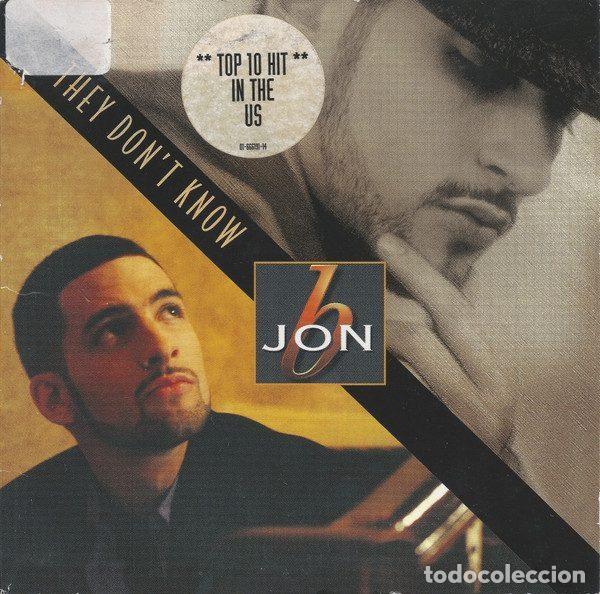 CDs de m&uacute;sica: Jon B &ndash; They Don't Know (CD, Yab Yum Records FFM 666191 1)