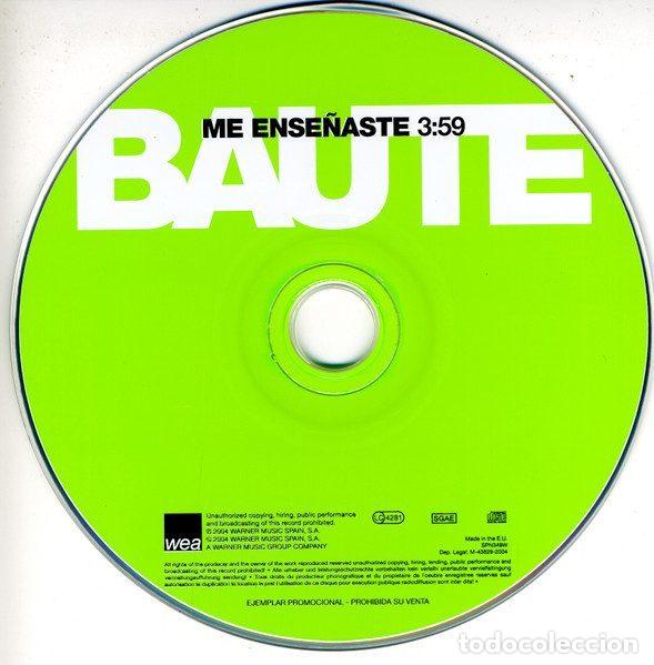 CDs de m&uacute;sica: Baute &ndash; Me Ense&ntilde;aste (CD, WEA SPN349W) - Foto 3