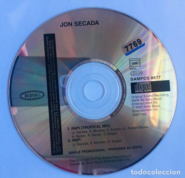 CDs de m&uacute;sica: Jon Secada &ndash; Papi (CD, Epic SAMPCS 8677) - Foto 3