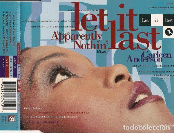Music CDs: Carleen Anderson &ndash; Let It Last (CD, Circa YRCD119)