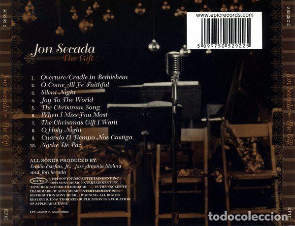 CDs de m&uacute;sica: Jon Secada &ndash; The Gift (CD, Epic 505292 2) - Foto 2