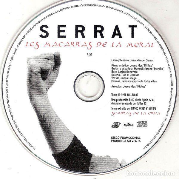 CDs de Musique: Serrat &ndash; Los Macarras De La Moral (CD, Ariola 74321635872)