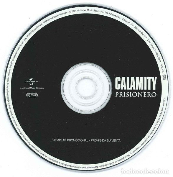 CDs de m&uacute;sica: Calamity &ndash; Prisionero (CD, Universal CALAMITY-2) - Foto 3