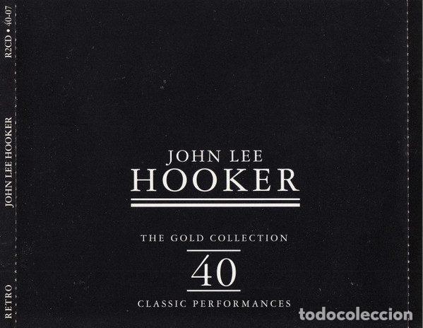 CD di Musica: John Lee Hooker &ndash; The Gold Collection: 40 Classic Performances (CD, Retro R2CD &bull; 40-07)