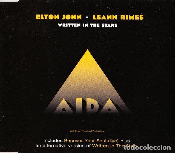 CDs de Musique: Elton John & LeAnn Rimes &ndash; Written In The Stars (CD, The Rocket Record Company EJSCD 45)
