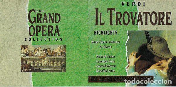 CD de M&uacute;sica: Verdi, Rome Opera Orchestra & Chorus, Richard Tucker, Leontyne Price, Leonard Warren, Rosalind...