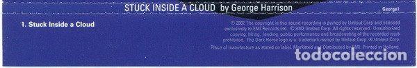 CDs de m&uacute;sica: George Harrison &ndash; Stuck Inside A Cloud (CD, Parlophone George1) - Foto 2