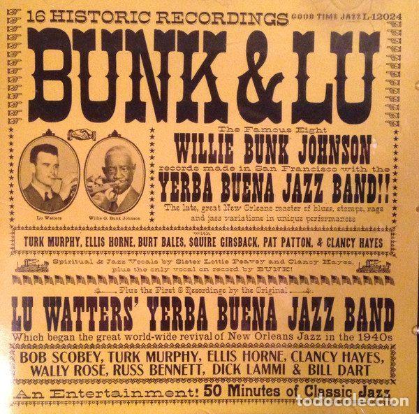 Musik-CDs: Bunk Johnson / Lu Watters' Yerba Buena Jazz Band &ndash; Bunk & Lu (CD, Good Time Jazz GTCD-12024-2)