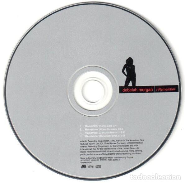CDs de m&uacute;sica: Debelah Morgan &ndash; I Remember (CD, Atlantic AT0103CD) - Foto 3