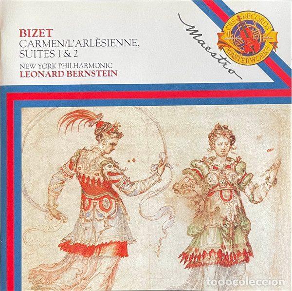 CDs de Musique: Bizet, Leonard Bernstein, New York Philharmonic &ndash; Carmen / L'arl&eacute;sienne, Suites 1 & 2 (CD, CBS...