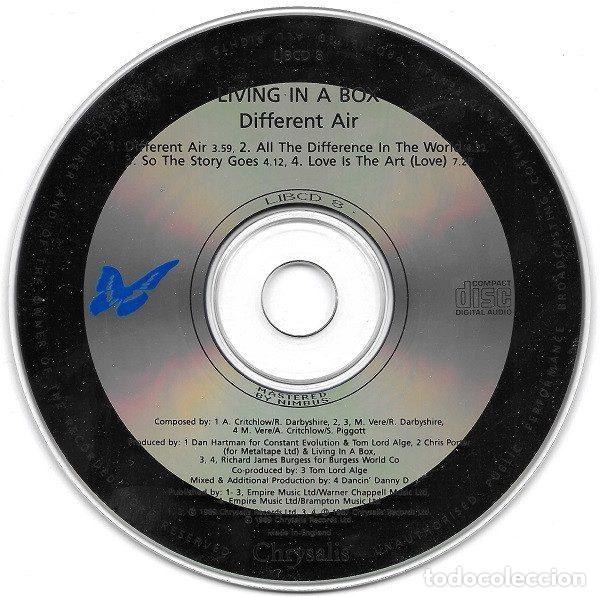 CDs de m&uacute;sica: Living In A Box &ndash; Different Air (CD, Chrysalis LIBCD 8) - Foto 4