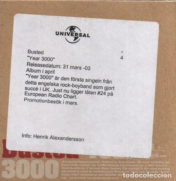 CDs de m&uacute;sica: Busted &ndash; Year 3000 (CD, Universal MCSTDJ 40306) - Foto 2