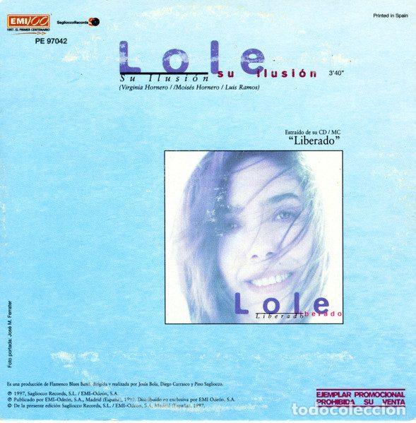 CDs de m&uacute;sica: Lole &ndash; Su Ilusi&oacute;n (CD, EMI 100 PE 97042) - Foto 2