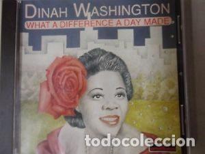 Musik-CDs: Dinah Washington &ndash; What a Difference a Day Made (CD, The Entertainers CD 298)