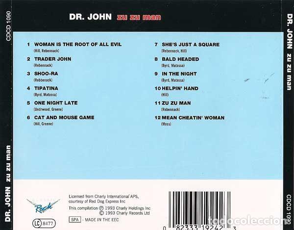 CDs de m&uacute;sica: Dr. John &ndash; Zu Zu Man (CD, Classic Rock CDCD 1090) - Foto 2