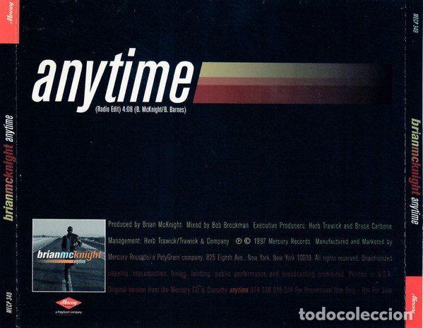 CDs de m&uacute;sica: Brian McKnight &ndash; Anytime (CD, Mercury MECP349) - Foto 2
