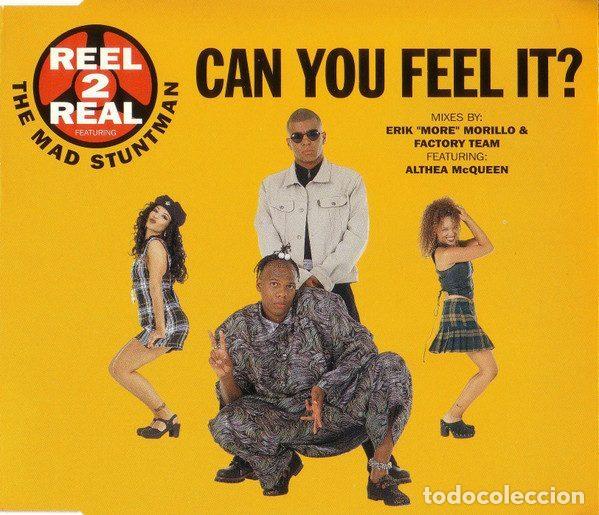CD di Musica: Reel 2 Real Featuring The Mad Stuntman &ndash; Can You Feel It? (CD, Positiva 7243 8 81728 2 0)