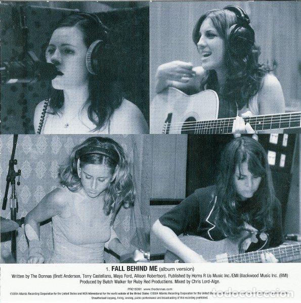 CDs de m&uacute;sica: The Donnas &ndash; Fall Behind Me (CD, Atlantic PR015091) - Foto 2