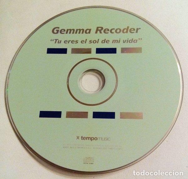 CDs de m&uacute;sica: Gemma Recoder &ndash; Tu Eres El Sol De Mi Vida (CD, Tempo Music TM0312CDP2) - Foto 3
