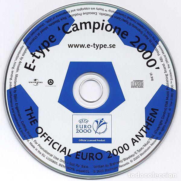 Musik-CDs: E-Type &ndash; Campione 2000 (CD, Stockholm Records e-type001)