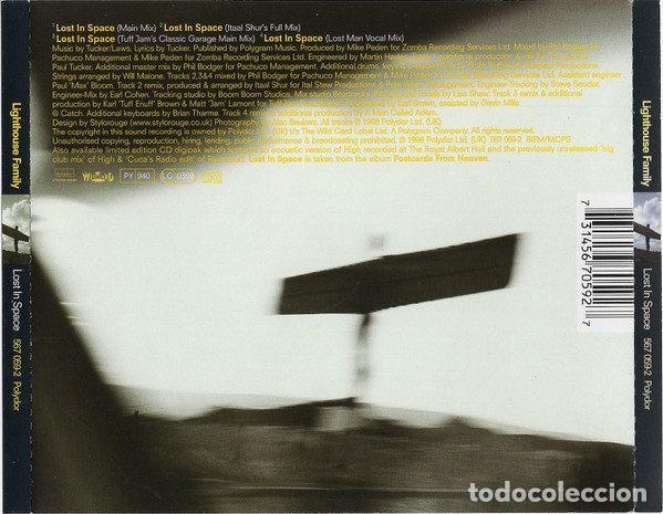 CDs de m&uacute;sica: Lighthouse Family &ndash; Lost In Space (CD, Wildcard 567 059-2) - Foto 3