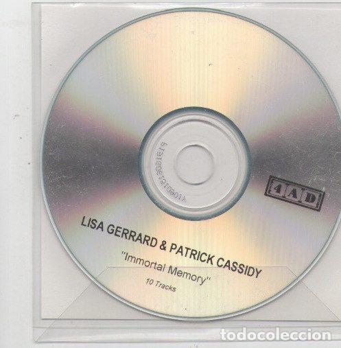 CDs de m&uacute;sica: Lisa Gerrard - Patrick Cassidy &ndash; Immortal Memory (CDr, 4AD none) - Foto 2