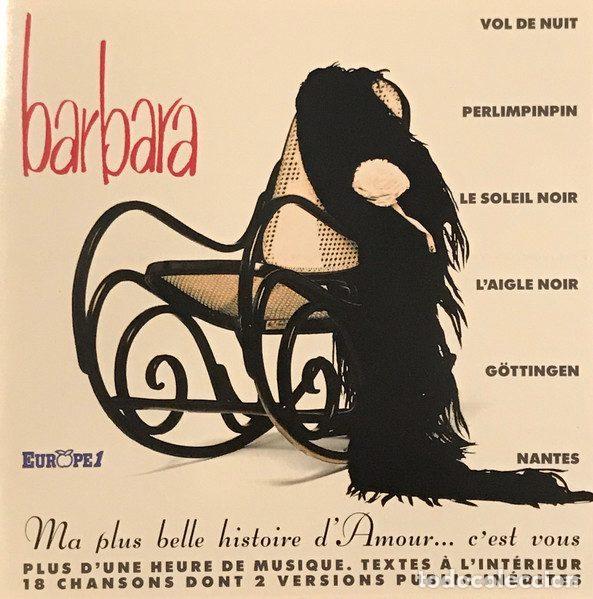 CD de M&uacute;sica: Barbara &ndash; Ma Plus Belle Histoire d'Amour... C'Est Vous (CD, Philips 510 898-2)