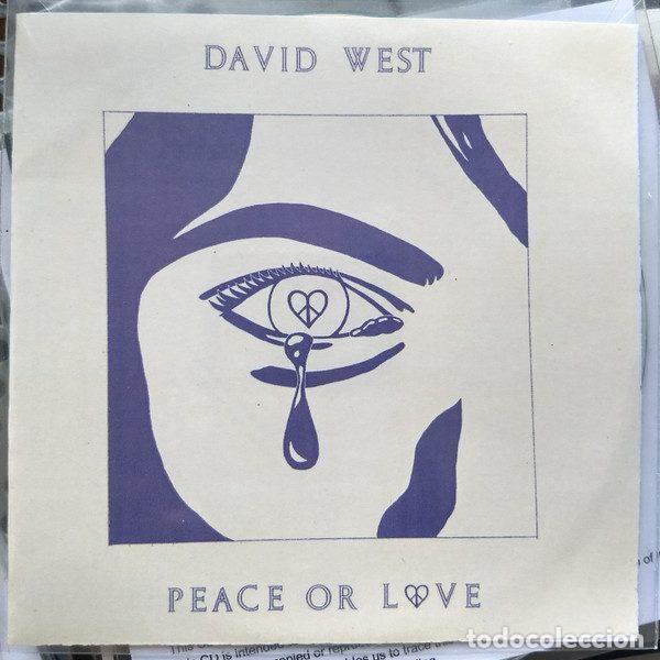 Musik-CDs: David West &ndash; Peace Or Love (CDr, Tough Love Records none)