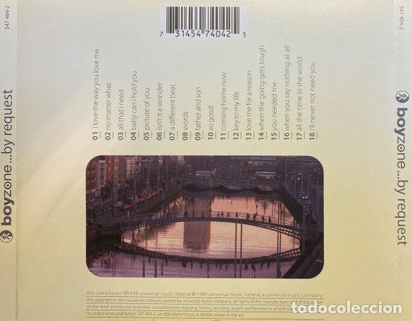 CDs de m&uacute;sica: Boyzone &ndash; ...By Request (CD, Polydor 547 404-2) - Foto 2