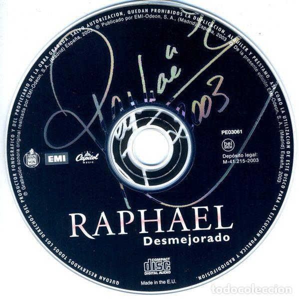 CDs de m&uacute;sica: Raphael &ndash; Desmejorado (CD, Hispavox PE03061) - Foto 3