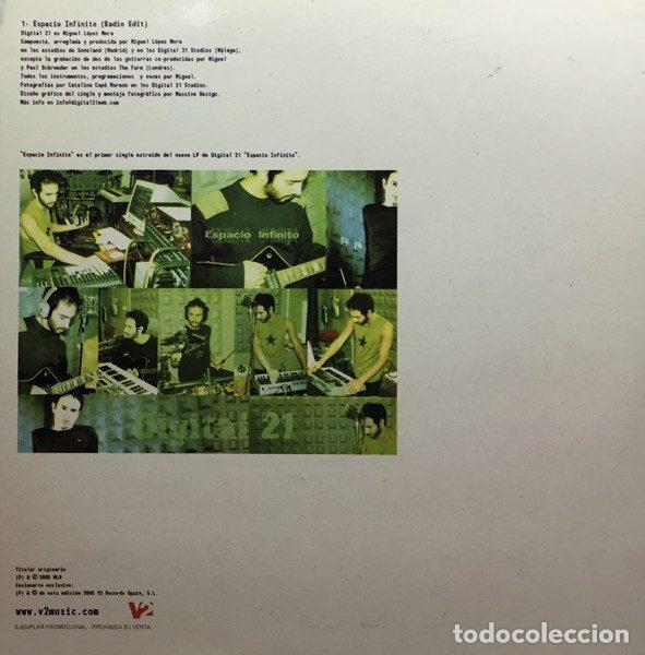 CDs de m&uacute;sica: Digital 21 &ndash; Espacio Infinito (CD, V2 records none) - Foto 2
