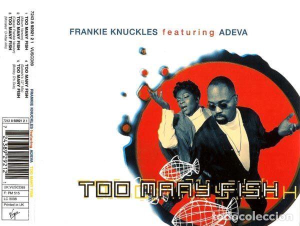 CD de M&uacute;sica: Frankie Knuckles featuring Adeva &ndash; Too Many Fish (CD, Virgin VUSCD89)